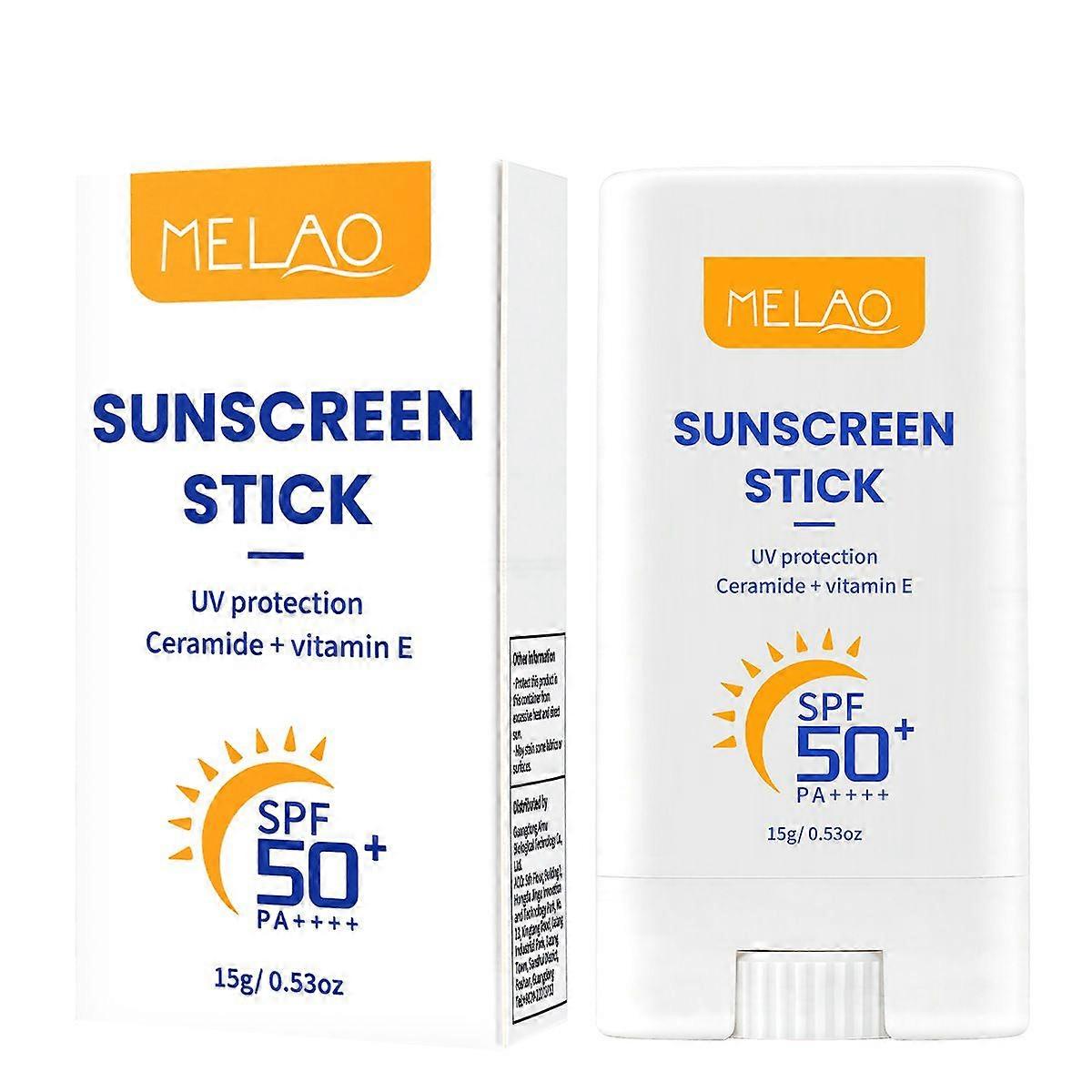 Sunscreen Stick SPF50 15g Portable Solid UV Protection Face