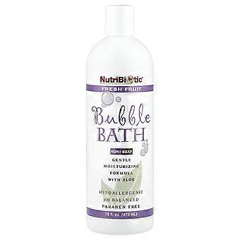 NutriBiotic, Bubble Bath, Non-Soap, Fresh Fruit, 16 fl oz (473 ml)