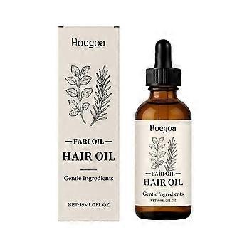 1-3X Fari Oil Trattamento per la crescita dei capelli e del cuoio capelluto, olio botanico per il cuoio capelluto con infuso di erbe per cuoio capelluto e punte secche, nutrimento quotidiano per tutti i tipi di capelli