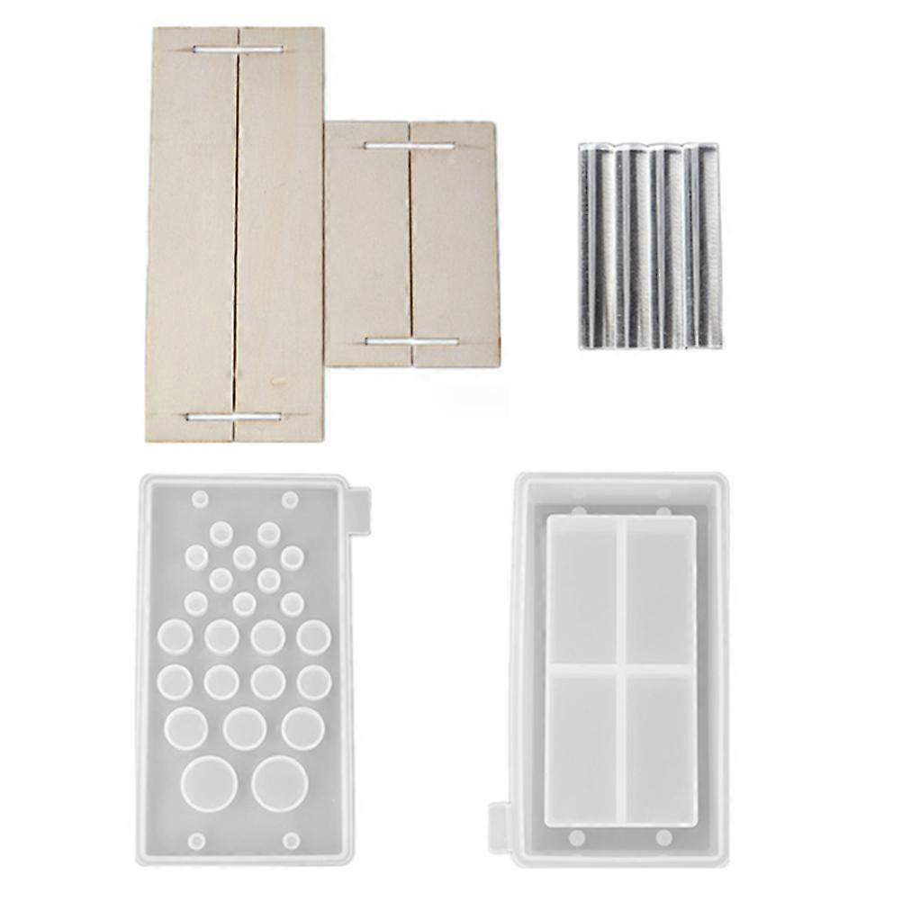 DIY Silicone Makeup Brush Classification Insert Mold for 1Set Crafts