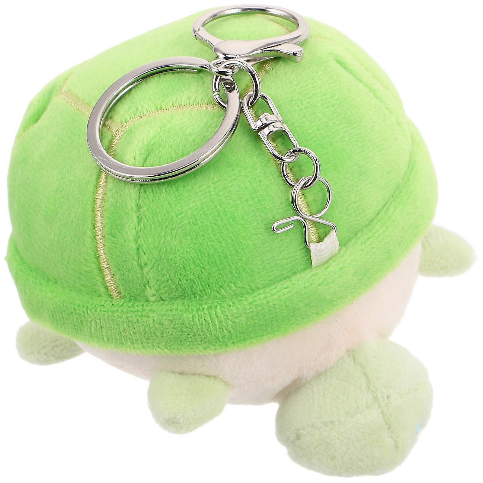 Squeaky Turtle Plush Sea Turtle Keychain Pendant for Decoration