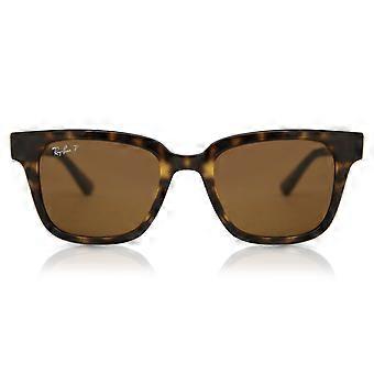 Ray-Ban RB4323 Polarized 710/83 Full Rim Havana Unisex Wayfarer Sunglasses UV3 Polarized Original