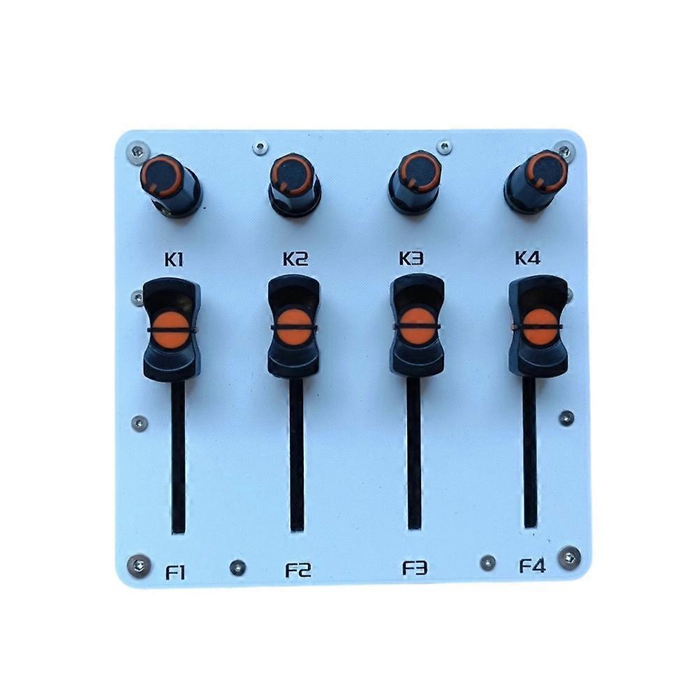 4 Knobs 4 Faders MIDI 45mm Custom CC Information Computer Music Host Software Fader Controller