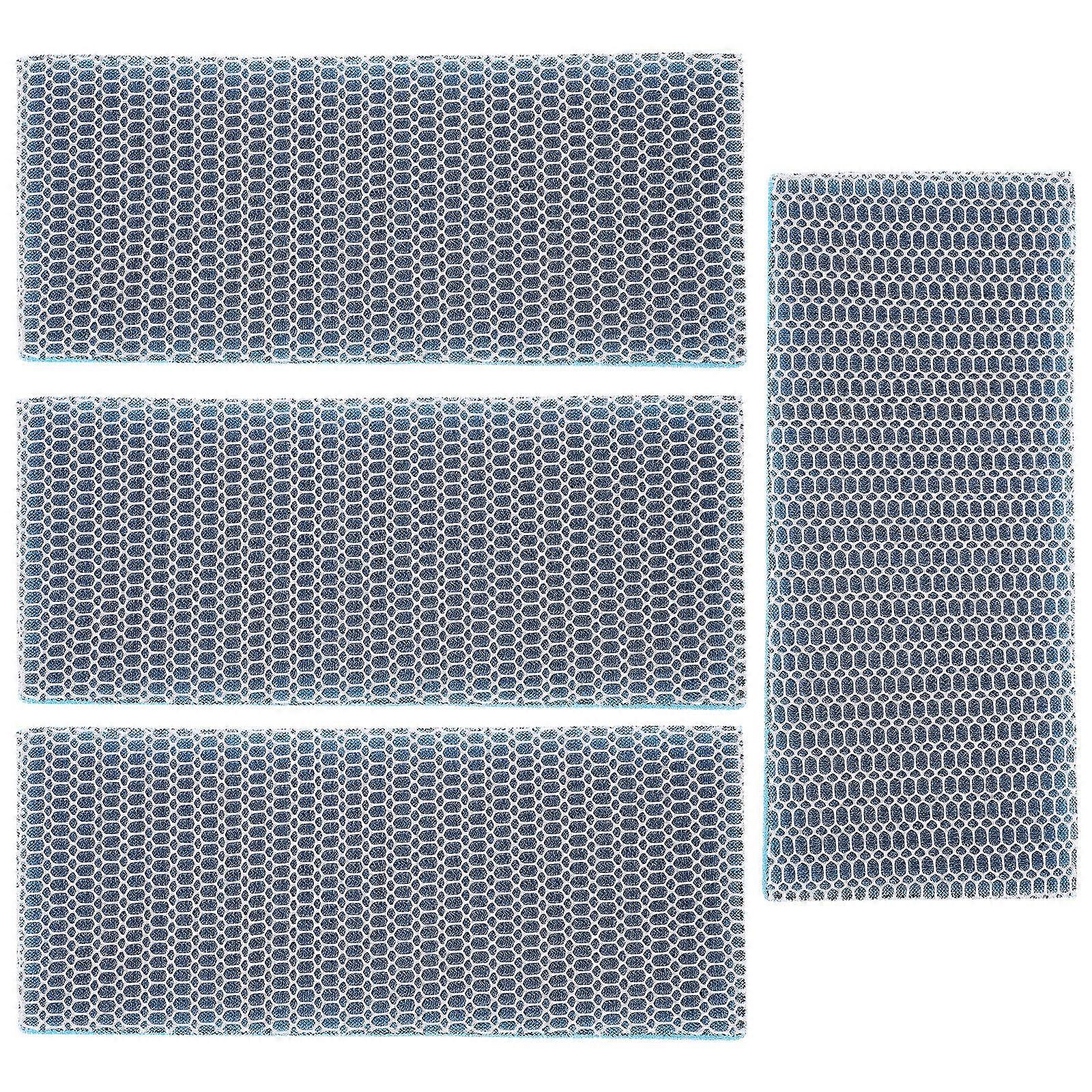 Sponge Filters Polyester Material Thickened High Density Design Fish Tank Filter 4Pcs