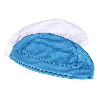 Gorro de ciclismo com estampa de caveira e secagem rápida, 2 unidades, alta elasticidade.