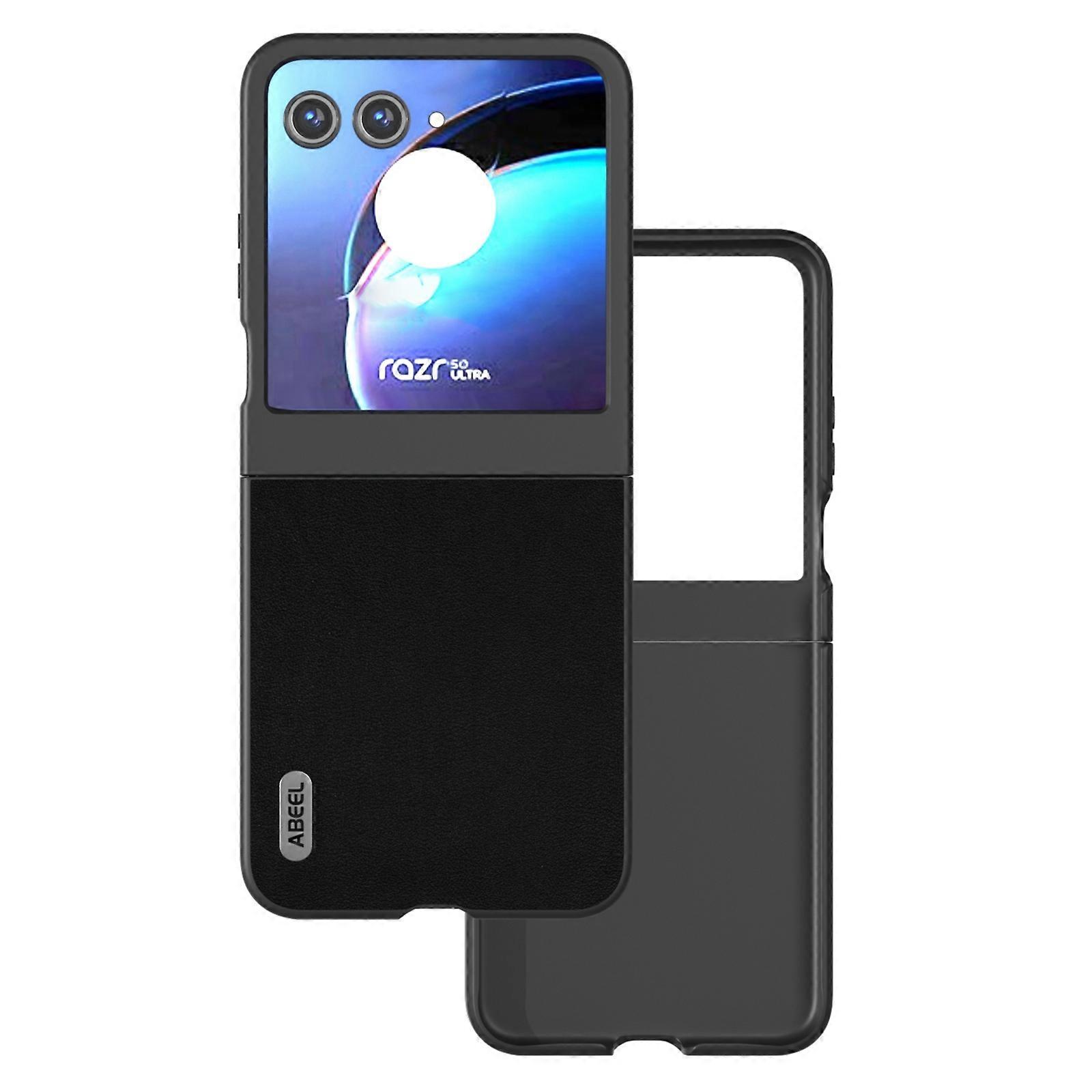 ABEEL Leather Wave Black Edge Phone Case