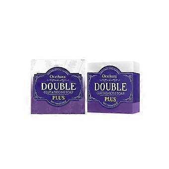 Double Glutathione Soap Bar - Organic Lightening Soap with Lavender, Moisturizes & Softens Skin for Radiant Glow xls