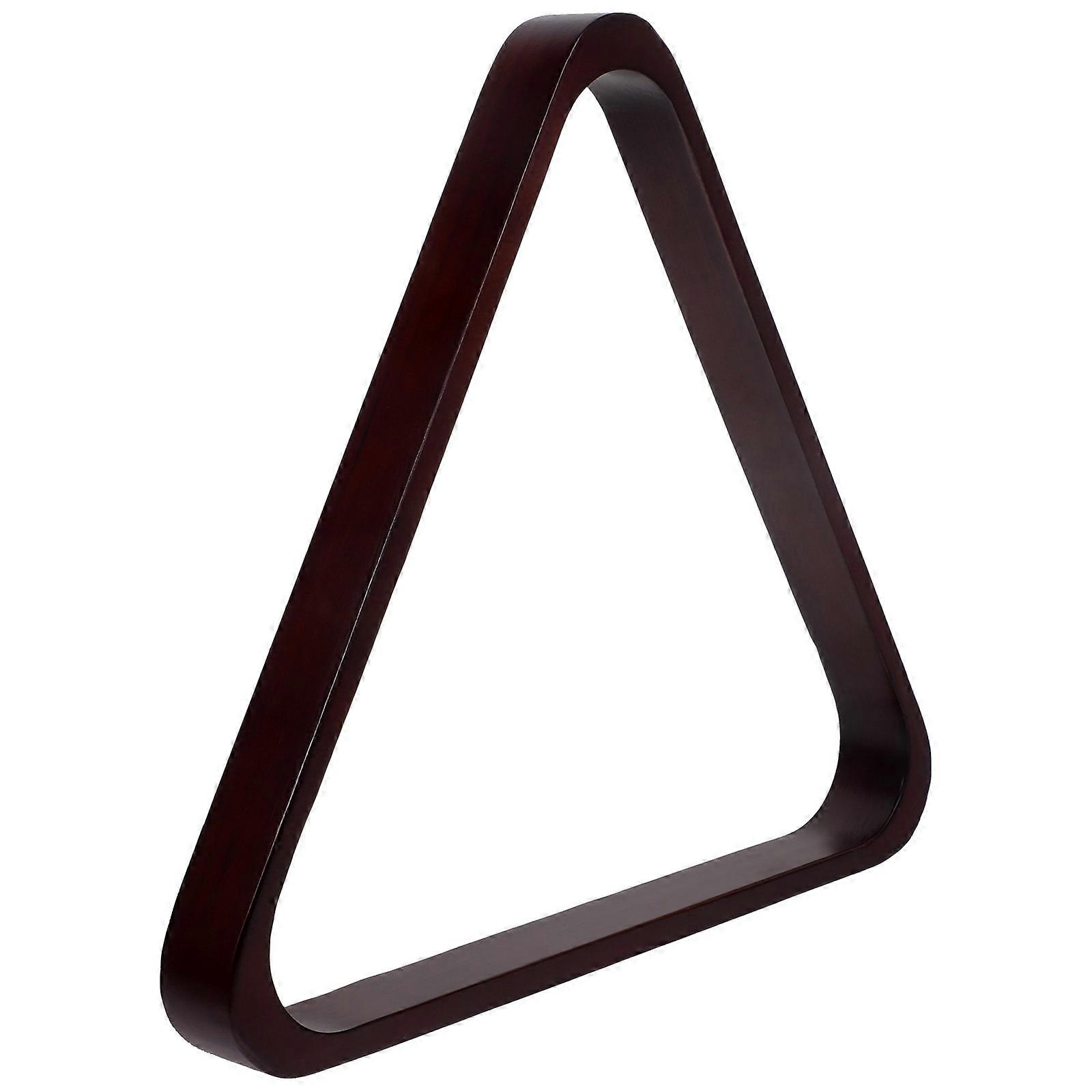 Billiard Rack Triangle Wooden Pool Table Rack for Home