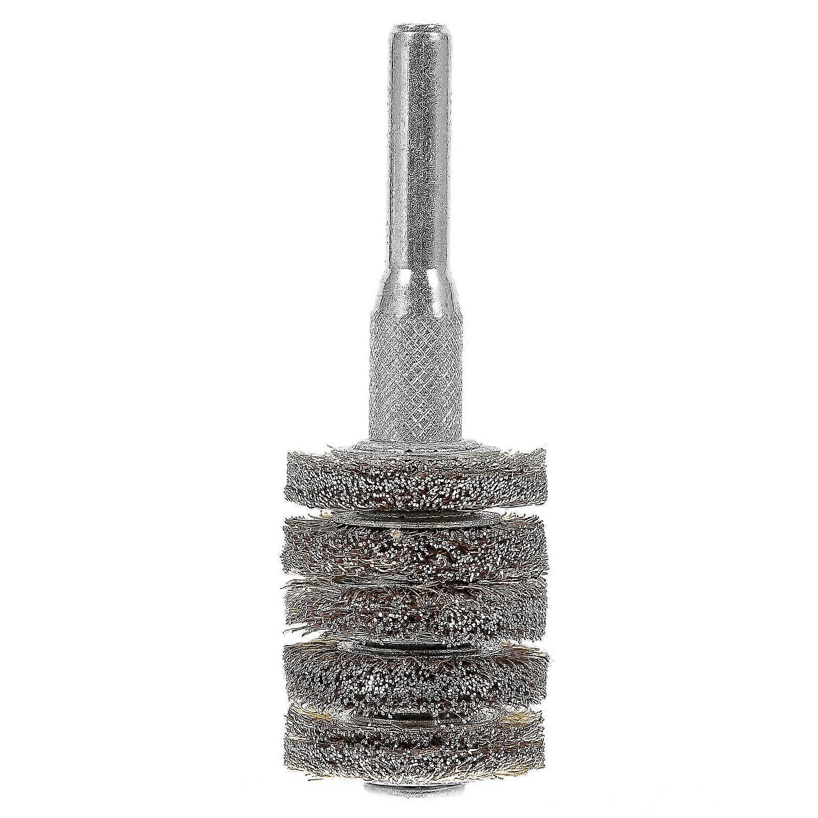 Steel Wire Brush for Drill 5-Layer Rust Remover Attachment Set