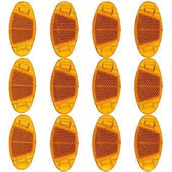 Bike Reflector Kit | 12Pcs Night Safety Reflectors for Bikes