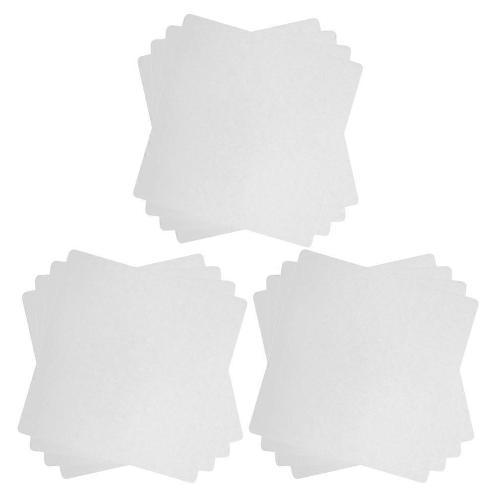 12 Sheets Qualitative Filter Papers Laboratory Filter Papers Square Qualitative Filter Sheets