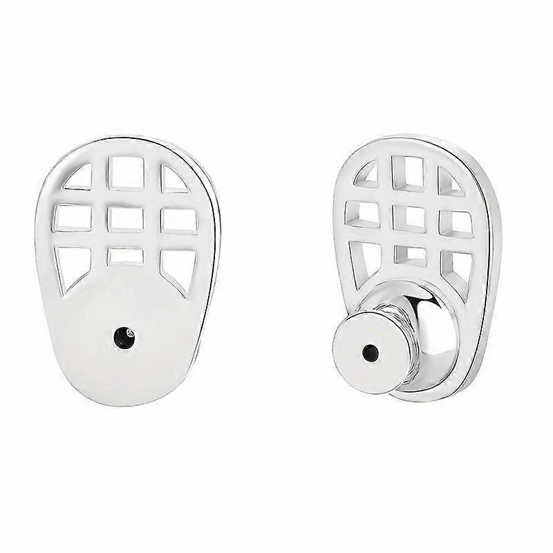 Earring Backs for Heavy Droopy Ears, Racket Shape Locking Metal Lifter Backing, Replacement Stud Backs