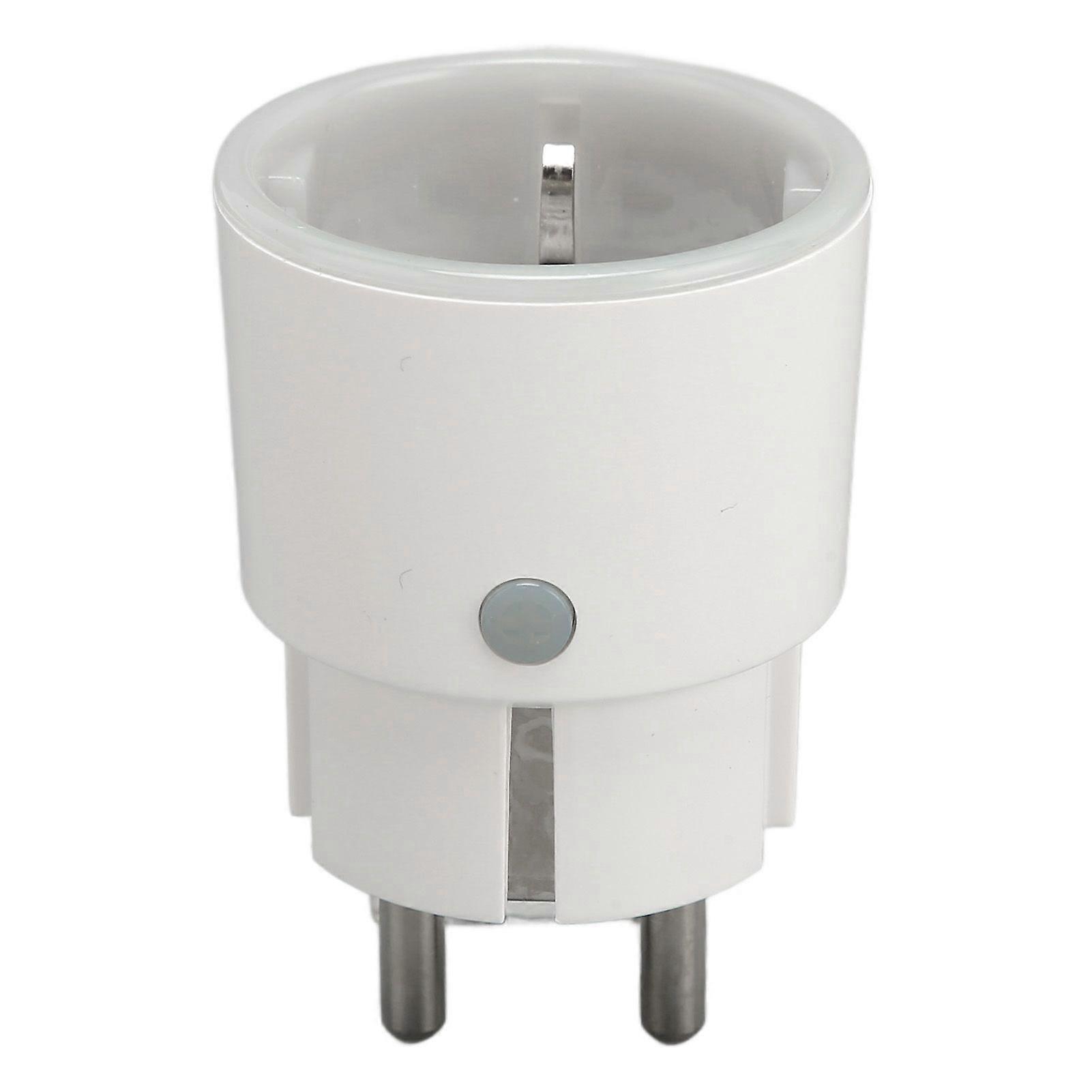 White WiFi Smart Socket 2.4GHz Voice Control Bluetooth Timer Function Intelligent Outlet EU Plug 85?230V 2300W