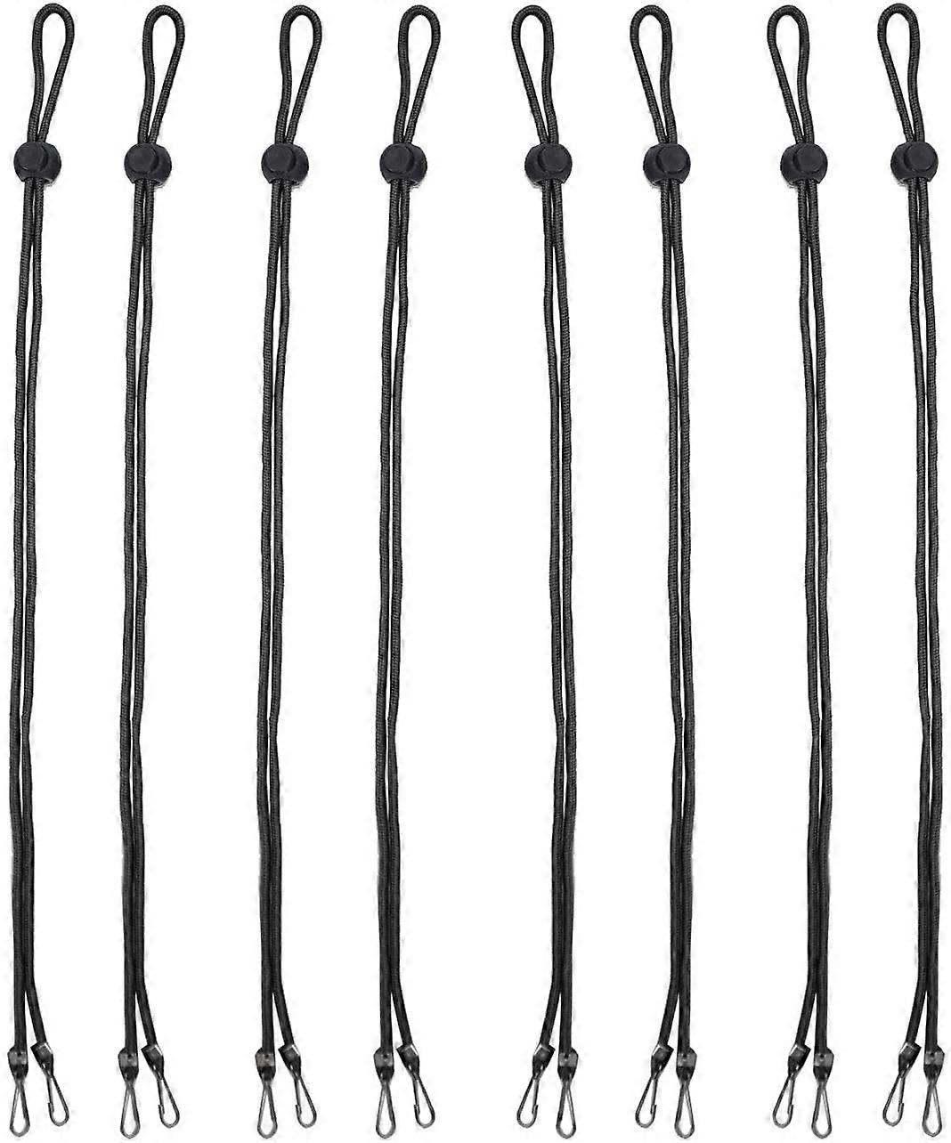 8 Pack - Adjustable Length Face Mask Lanyard