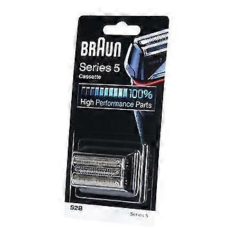 Cabezal de repuesto para afeitadora eléctrica Braun Serie 5 - 52S - Compatible con afeitadoras eléctricas 5090/5190cc, 5040/5140s, 5030s, 5147s, 5145s, 5195cc, 5197cc