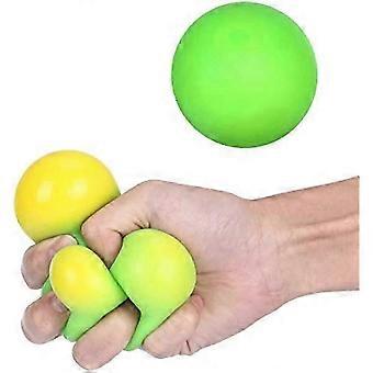 Farveændring Stress Ball Sensorisk Fidget Legetøj til Børn Voksne Stressaflastning Squeeze Legetøj Håndgreb Øvelse Fingertræning Squeeze Ball for Calming Anti