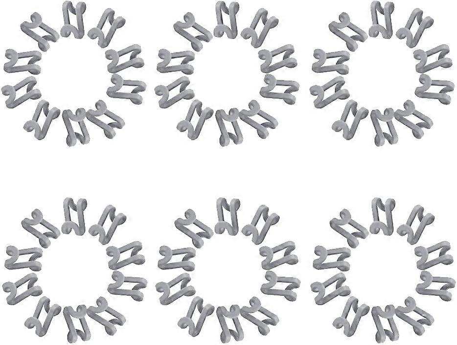 60 pcs Hanger Hooks/Connector Hooks for Clothes Hangers/Cascade Hanger Hooks
