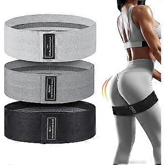 Exercise Workout Bands, Resistance Bands For Women, 3 Levels Booty Bands For Legs And Butt