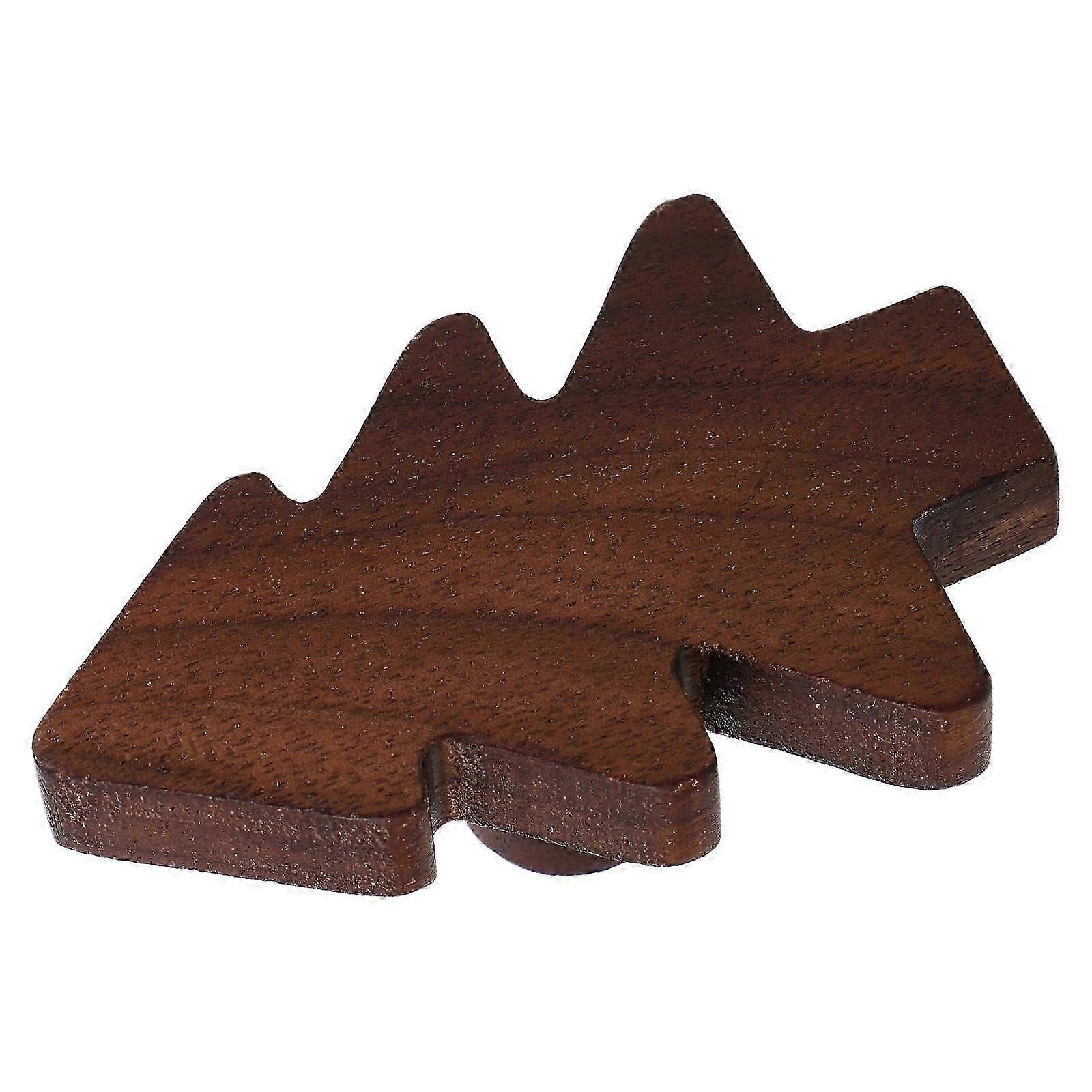 Christmas Tree Wooden Cabinet Knobs for Decorative Drawer Pull Handles 3Pcs