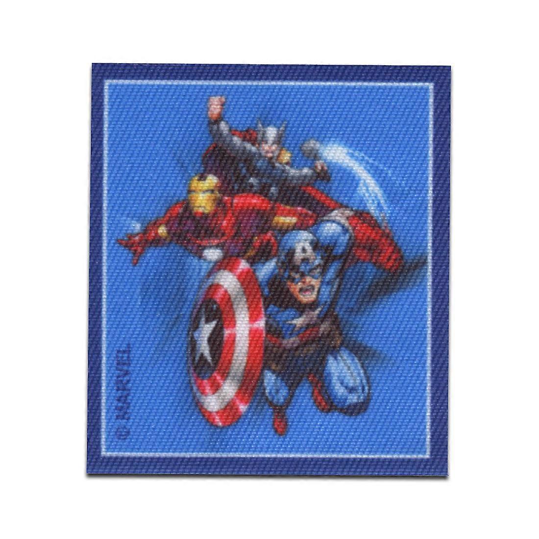 Marvel © Avengers Group Comic 2 - patch, iron-on patch, size: 6.2 x 5.6 cm