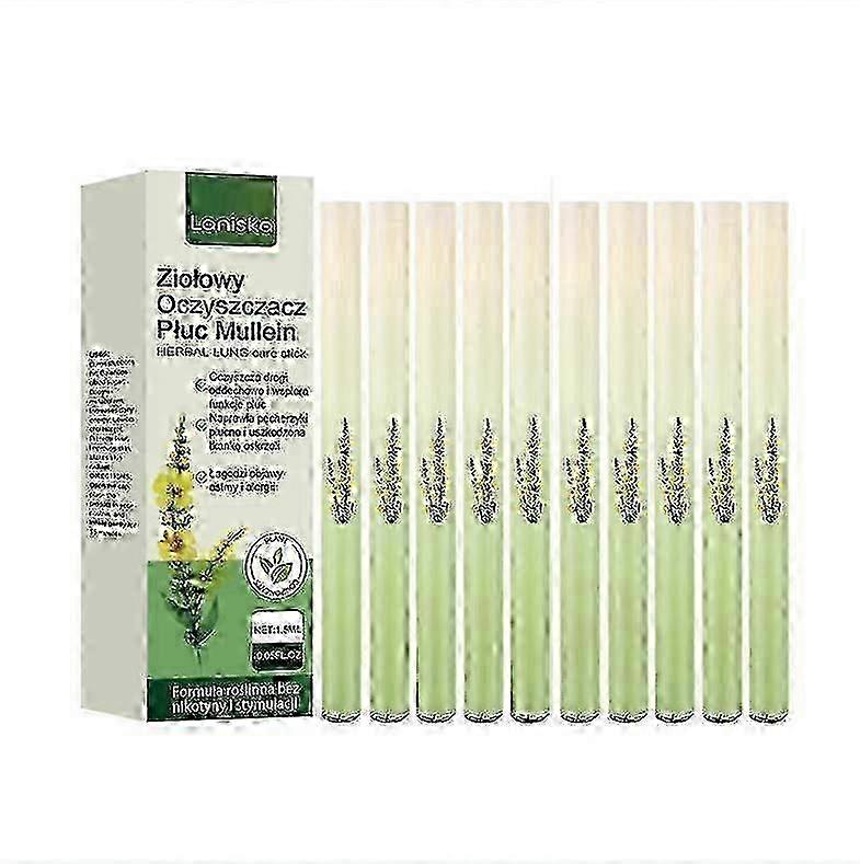10PCS Lung Cleanse with Herbal Diffuser Pen 1.5ml