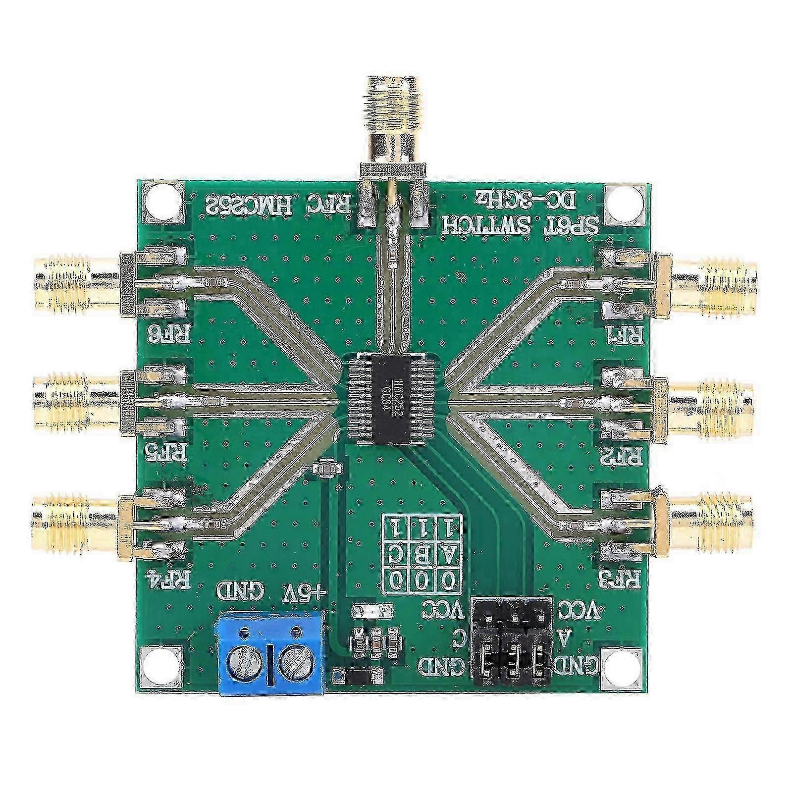 RF switch module, single-pole six-throw non-reflective electronic component, HMC252, DC3 GHz,x