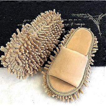 Mop Slippers Lazy Floor Foot Socks Shoes Quick Polishing Cleaning Dust Slippers