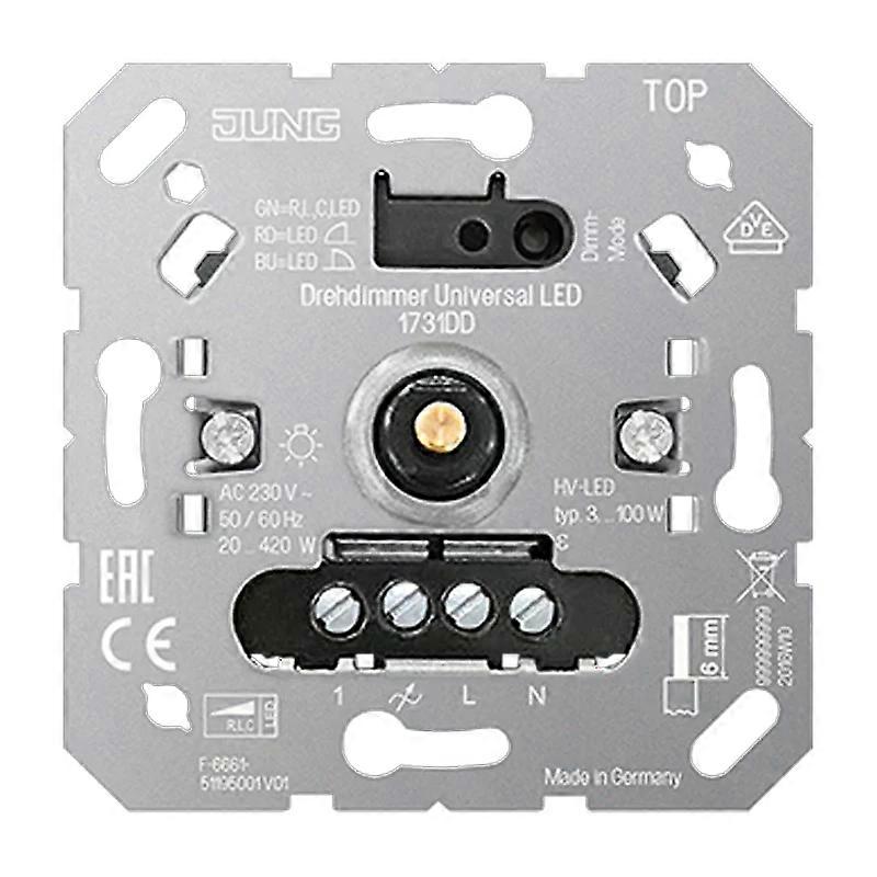 1 Stück: Jung Drehdimmer Universal LED, UP