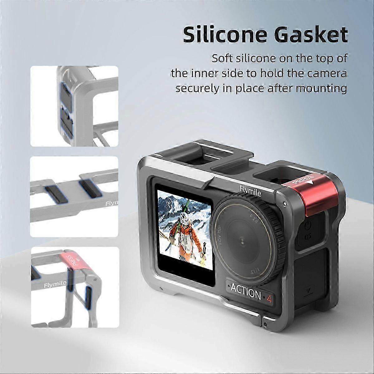 Camera Cage Protective Housing for Action 4