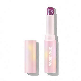 Glanzende oogschaduwstick – 3-in-1 multifunctionele lila glittercrème voor een langdurige galaxy-glans.