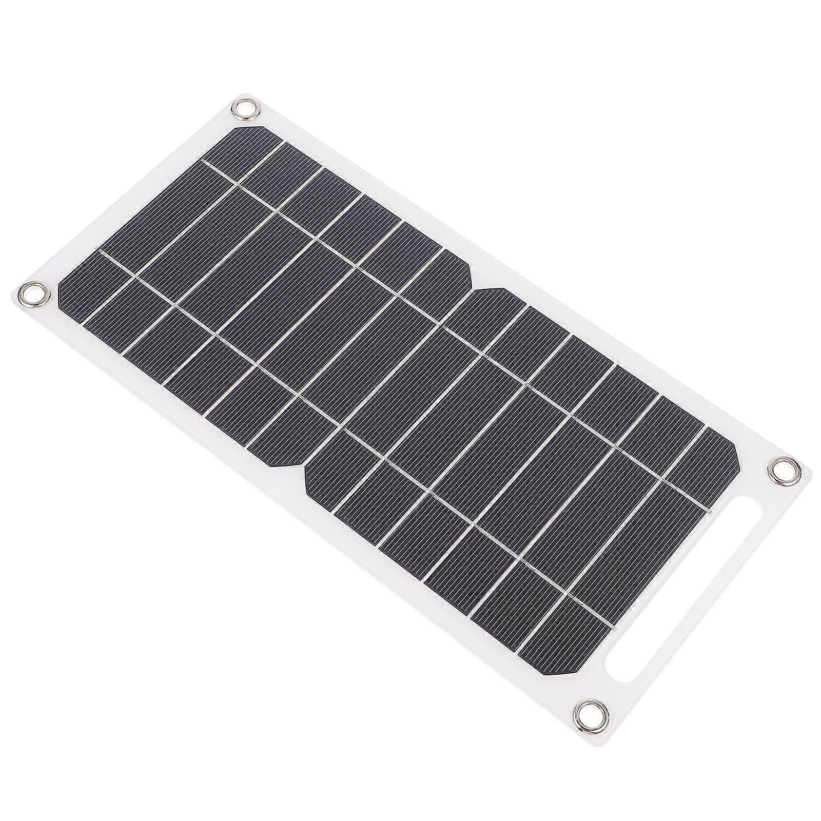 1Pc Semi-flexible Solar Panel High Efficiency Panel Single Crystal Panel Black