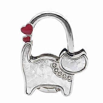 2pcs Purse Hook Foldable Handbag Hanger Folding Table Hanger Holder Womens Bag Storage