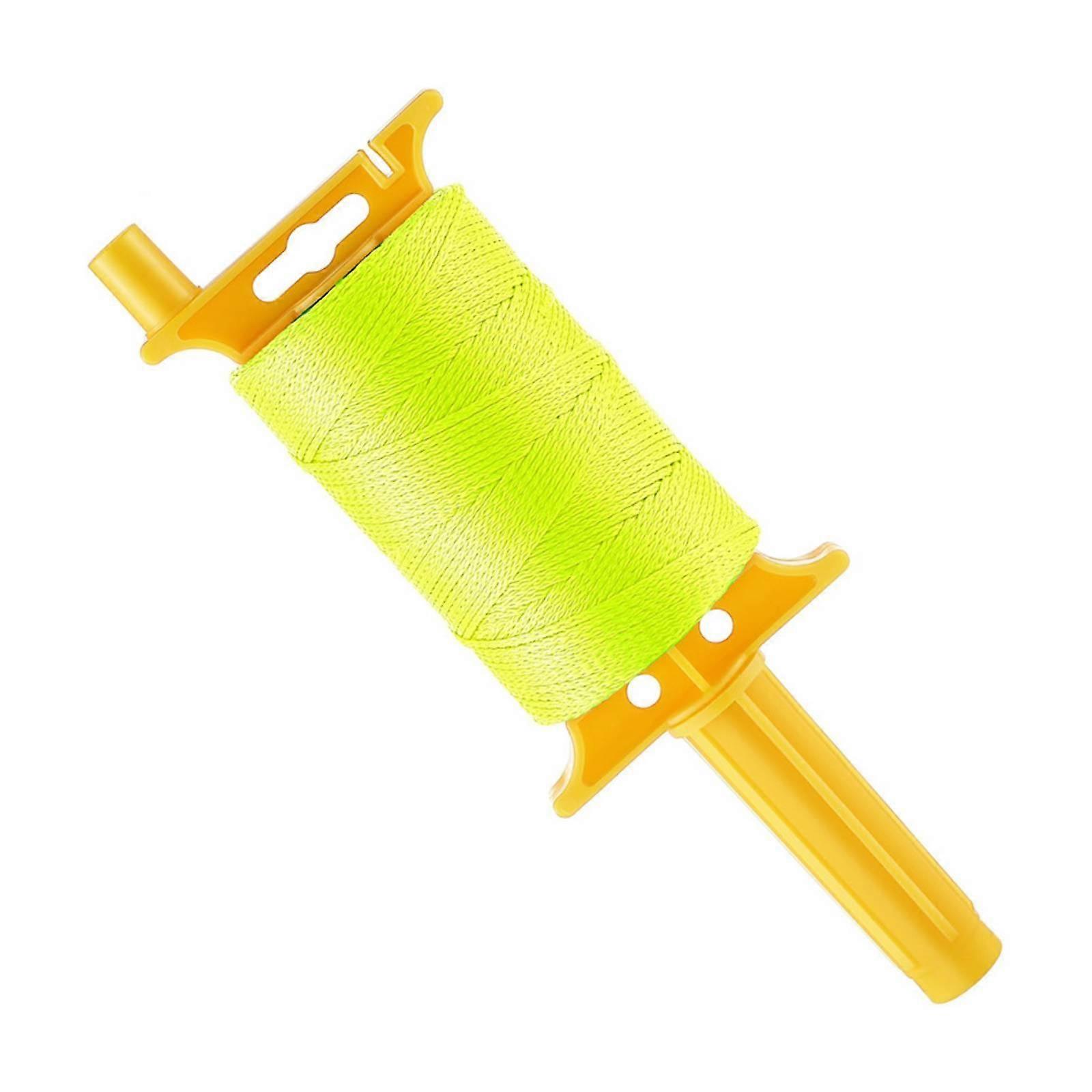 Masonry Line with Spool Handheld Construction String with Handle Portable Twine