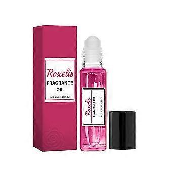 Damparfym med rollerball-effekt, rosdoft, handled, hals, smetdoft, bärbar, fräsch nischdoft, parfym 10 ml