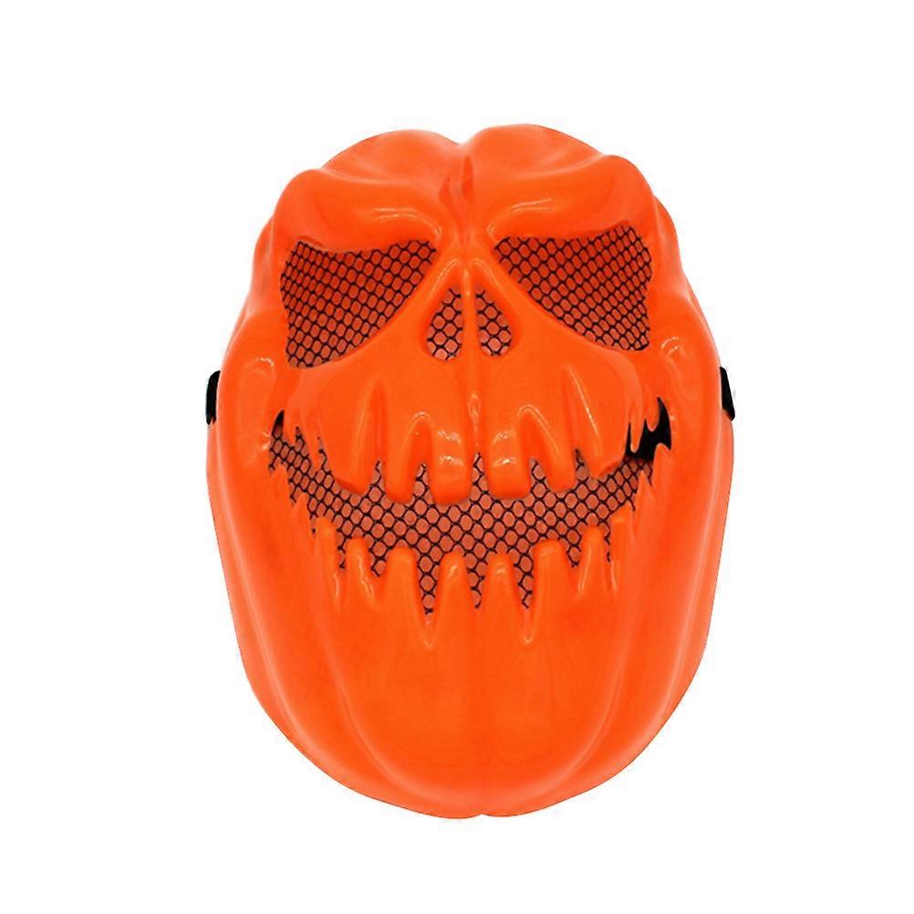 Masque d'Halloween citrouille orange