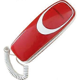 Børnelegetøjssimulering med falsk telefon med rigtige ringelyde og urskivemodel med kommunikationsfærdigheder til børn. Gavelegetøj