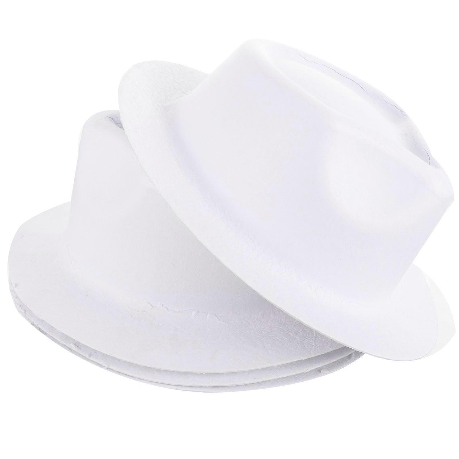 Blank Hat for DIY DIY Graffiti Hat for Dancing Party 8Pcs Set
