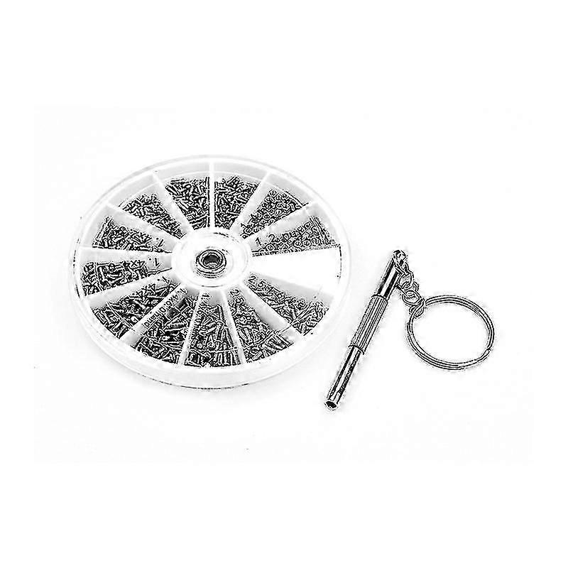 600PCS Micro Screws Repair Tool For Assorted Tiny Clock Watch Eye Glasses Screws
