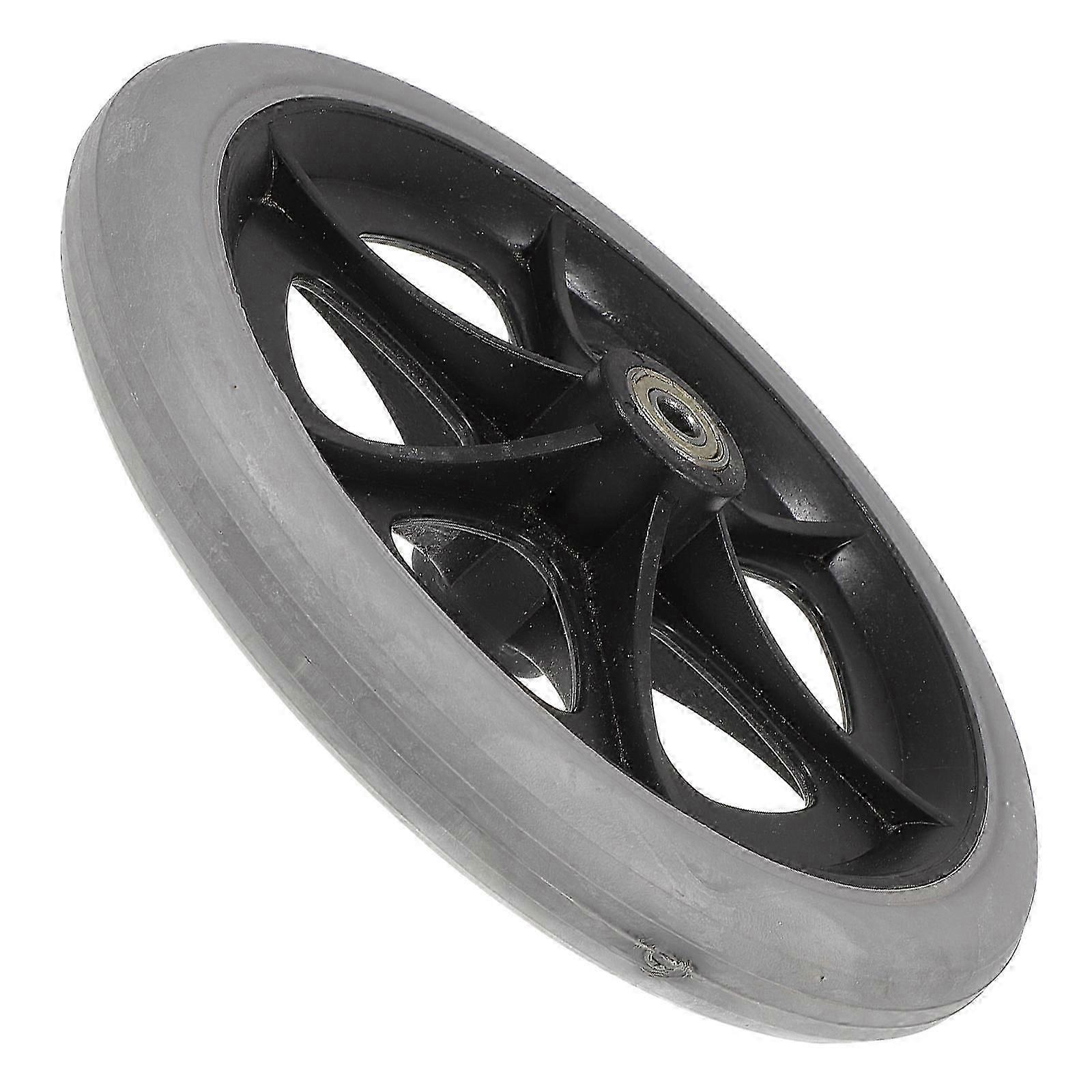 1pc 8-Inch Wheelchair Front Wheel Solid Tire Universal Wheel Accessory
