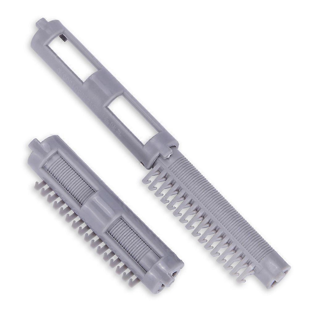 Haarlockenwickler-Clips, 25er-Packung, grau