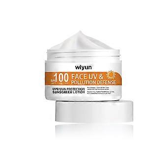 Wiyun Gentle Protective Cream Outdoor Uv Shield Non-Greasy Refreshing Moisturizing Skin Protection Cream