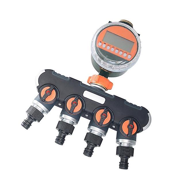 Electronic Led Display Rain Sensor Irrigation Water Timer Garden Yard Lawn Grass Agriculture Irrigation Watering Controller 1set