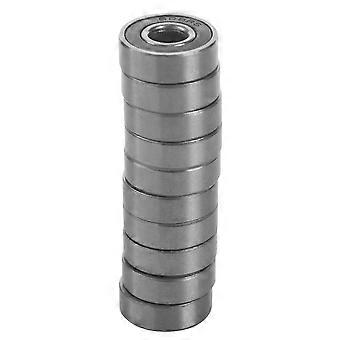 10 stk. 8x22x7 mm kuglelejer, 608RS 608Z dyb spor, kulstofstål, til maskiner og værktøj