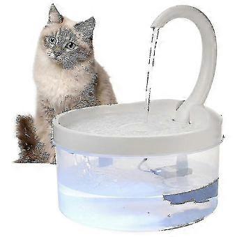 Water Fountain, Outlet Mode Automatic Pet Water Fountain Transparent Design Dog Water Dispenser For Cats, Dogs,pets