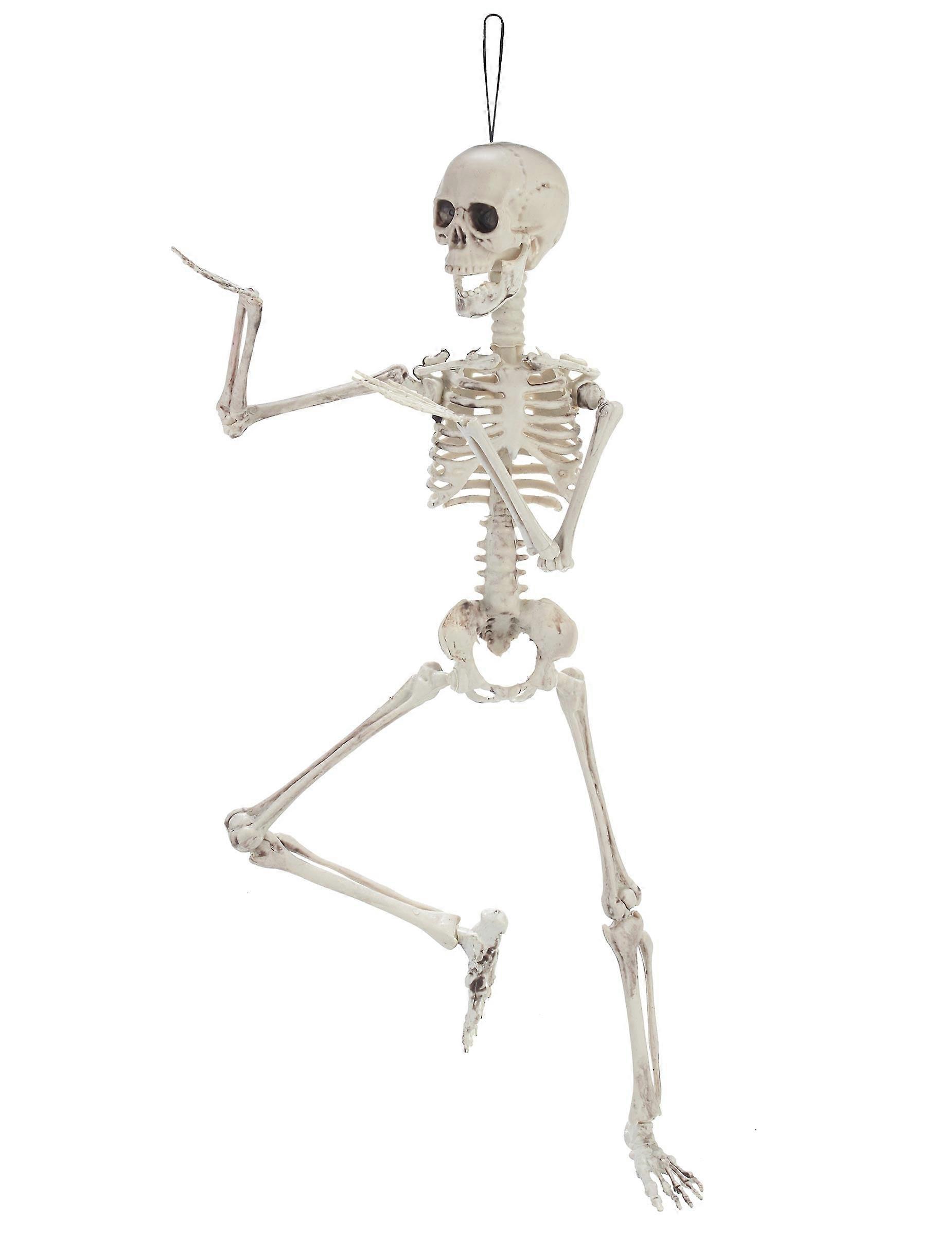 48cm articulated skeleton decoration