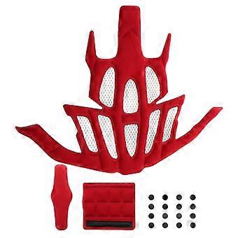 Hard Hat Liners Cycling Liner for Sweat Absorbing Red Sponge