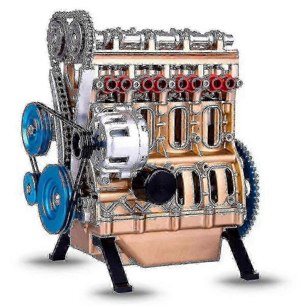 Inline Four-Cylinder Metal Engine Kit