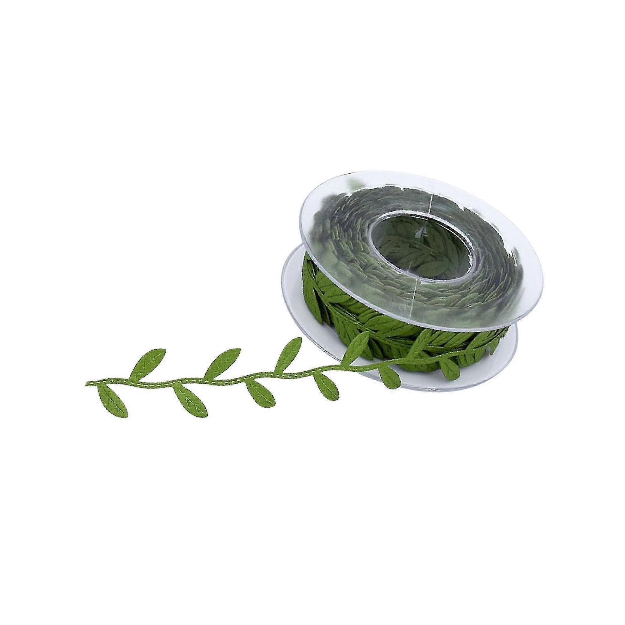 Shiny Soft Polyester Green Ribbon