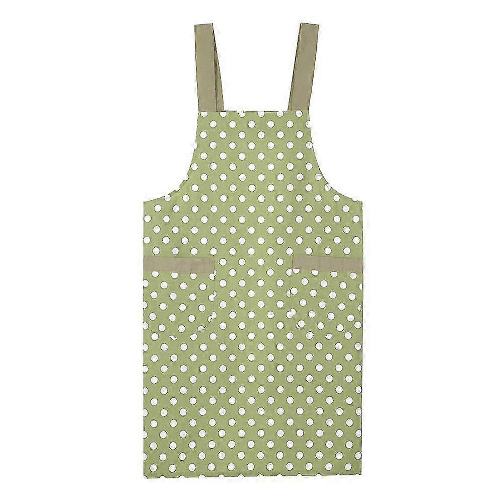 Adjustable Cotton Linen Kitchen Apron