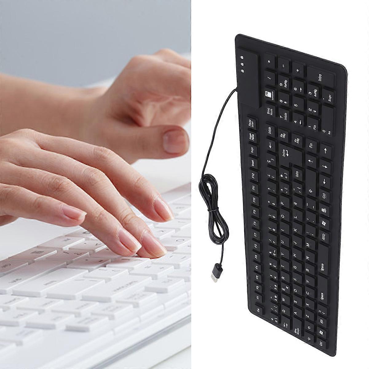 Quiet Compact Waterproof Keyboard